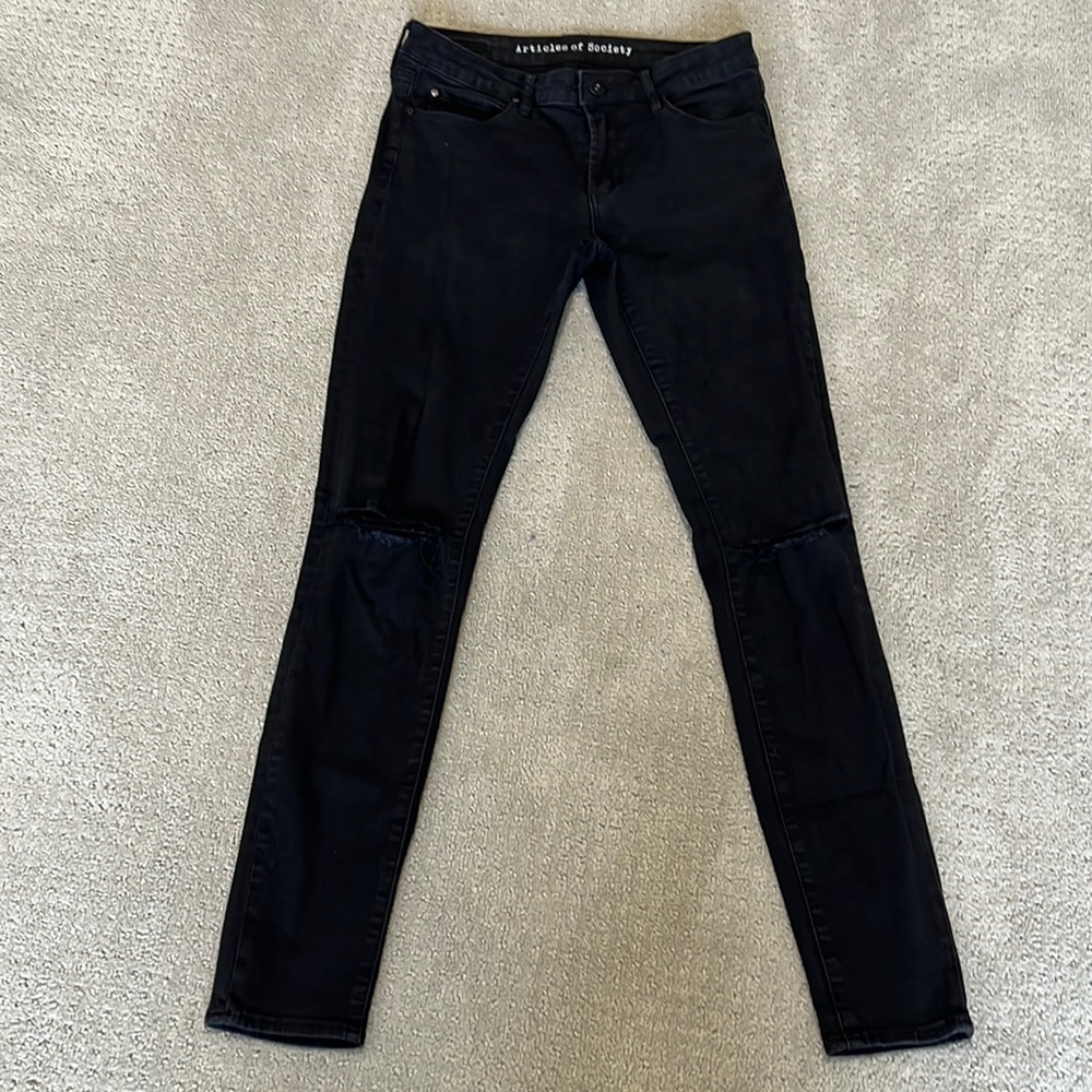 Articles of society black women's skinny jeans size 27